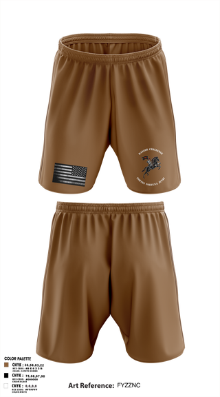 Athletic Shorts With Pockets, Ranger Challenge, , Teamtime, Team time, sublimation, custom sports apparel, team uniforms, spirit wear, spiritwear, sports uniforms, custom shirts, team store, custom team store, fundraiser sports, apparel fundraiser