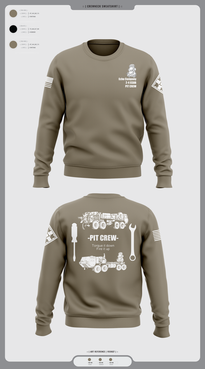 Mx Plt E. Co 2-4 GSAB 4580239 Crew Neck Sweatshirt - 1
