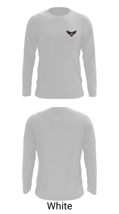 Cheney High School Tennis 93261461 Long Sleeve Performance Shirt - 4