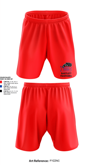 Athletic Shorts With Pockets, Bartlett Panthers, Track & Field, Teamtime, Team time, sublimation, custom sports apparel, team uniforms, spirit wear, spiritwear, sports uniforms, custom shirts, team store, custom team store, fundraiser sports, apparel fundraiser