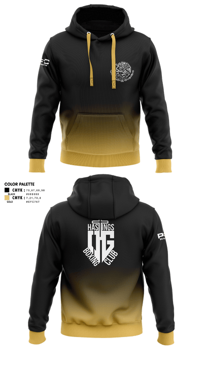 OG HASTINGS BOXING CLUB 17726644 Hoodie - 1
