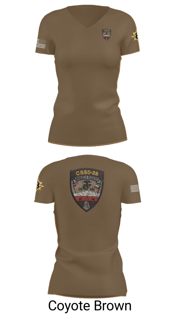 Women's Short Sleeve Vneck Shirt, CSSD 28, Marines, Teamtime, Team time, sublimation, custom sports apparel, team uniforms, spirit wear, spiritwear, sports uniforms, custom shirts, team store, custom team store, fundraiser sports, apparel fundraiser
