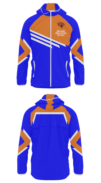 Northeast Middle School Softball 24733558 Windbreaker - 27