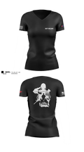 SGT Nelms 78775888 Women's Short Sleeve V-neck Shirt - 1