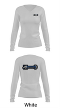 4 CORNERS WHEELS AND TIRES 75984122 Women's Long Sleeve V-neck Shirt -1 16