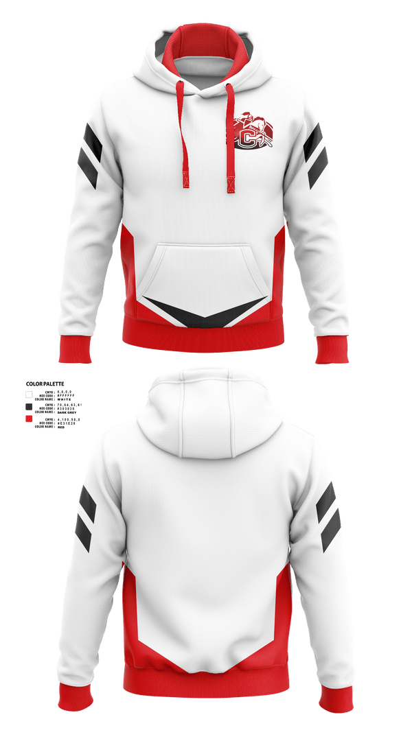 Hoodie, Chariton Chargers, Wrestling, Teamtime, Team time, sublimation, custom sports apparel, team uniforms, spirit wear, spiritwear, sports uniforms, custom shirts, team store, custom team store, fundraiser sports, apparel fundraiser