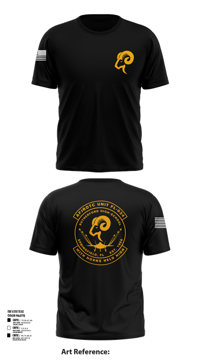 AFJROTC FL-034 58345712 Short Sleeve Performance Shirt - 119