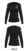 Air Force Chaplain 49250716 Women's Long Sleeve V-neck Shirt - 37
