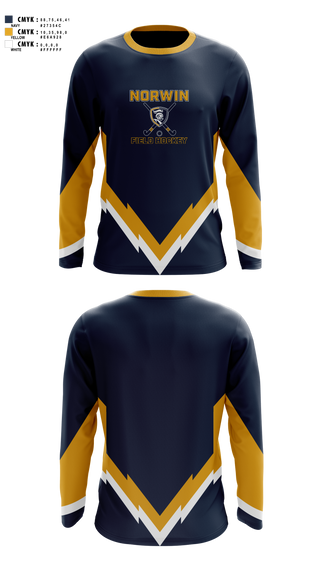 Long Sleeve Performance Shirt, NORWIN FIELD HOCKEYTrp. A  GBG  PCO, Field Hockey, Teamtime, Team time, sublimation, custom sports apparel, team uniforms, spirit wear, spiritwear, sports uniforms, custom shirts, team store, custom team store, fundraiser sports, apparel fundraiser