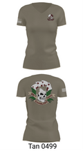 418 MLC 48598349 Women's Short Sleeve V-neck Shirt - 68