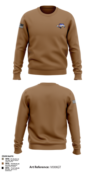 Crew Neck Sweatshirt, USS Colorado, Navy, Teamtime, Team time, sublimation, custom sports apparel, team uniforms, spirit wear, spiritwear, sports uniforms, custom shirts, team store, custom team store, fundraiser sports, apparel fundraiser