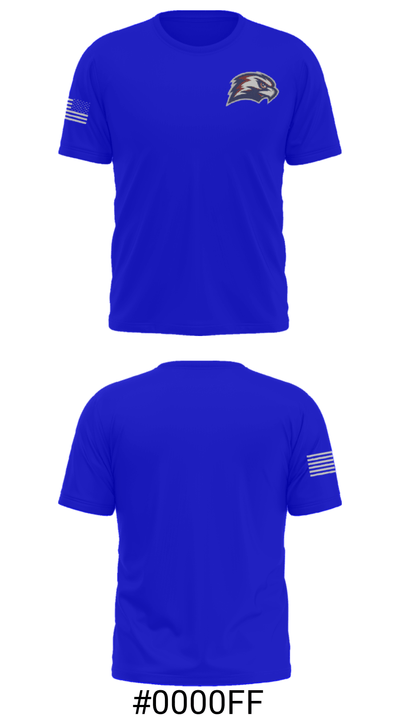 Armwood High School Track 3310972 Short Sleeve Performance Shirt - 19