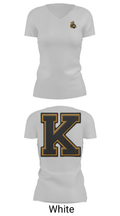 Floyd E Kellam High School Cross Country 93737190 Women's Short Sleeve V-neck Shirt - 19