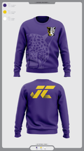 Jacksonville College Cross Country 48639105 Crew Neck Sweatshirt - 10