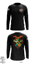 Det. 4 Tows and Scouts 4th Tank Battalion 82433945 Long Sleeve Performance Shirt - 1