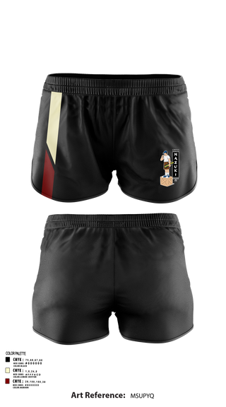 Womens Shorts, Thai Mazuki, , Teamtime, Team time, sublimation, custom sports apparel, team uniforms, spirit wear, spiritwear, sports uniforms, custom shirts, team store, custom team store, fundraiser sports, apparel fundraiser