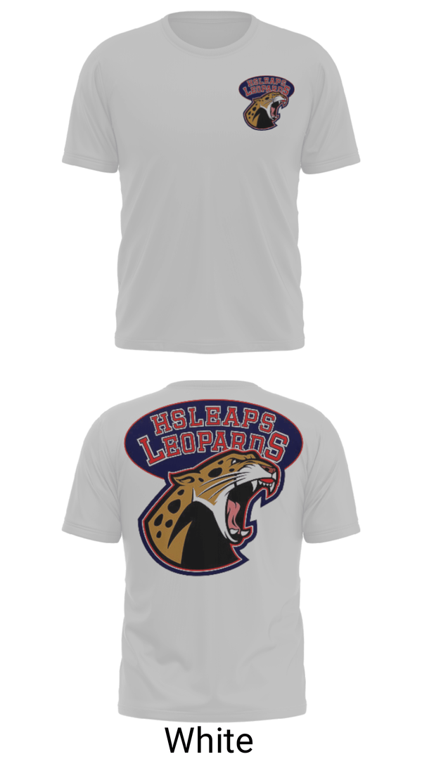 Old School Cotton Feel Shirt, Leopards, Track & Field, Teamtime, Team time, sublimation, custom sports apparel, team uniforms, spirit wear, spiritwear, sports uniforms, custom shirts, team store, custom team store, fundraiser sports, apparel fundraiser