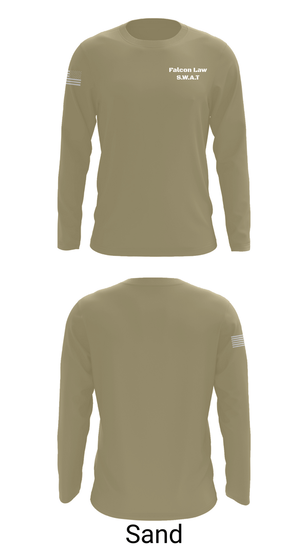 Long Sleeve Performance Shirt, Falcon Law S.W.A.T, , Teamtime, Team time, sublimation, custom sports apparel, team uniforms, spirit wear, spiritwear, sports uniforms, custom shirts, team store, custom team store, fundraiser sports, apparel fundraiser