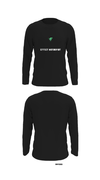 Long Sleeve Performance Shirt, Effect Motorsport, E-Sports, Teamtime, Team time, sublimation, custom sports apparel, team uniforms, spirit wear, spiritwear, sports uniforms, custom shirts, team store, custom team store, fundraiser sports, apparel fundraiser