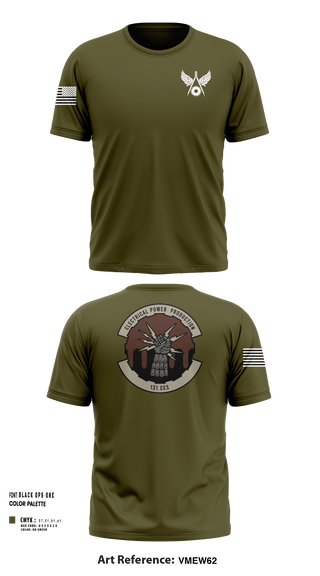 Short Sleeve Performance Shirt, 131st CES131st CES Power Pro, , Teamtime, Team time, sublimation, custom sports apparel, team uniforms, spirit wear, spiritwear, sports uniforms, custom shirts, team store, custom team store, fundraiser sports, apparel fundraiser