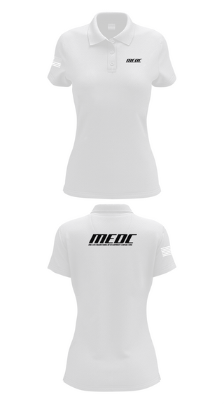Womens Short Sleeve Performance Polo, MEDC, , Teamtime, Team time, sublimation, custom sports apparel, team uniforms, spirit wear, spiritwear, sports uniforms, custom shirts, team store, custom team store, fundraiser sports, apparel fundraiser