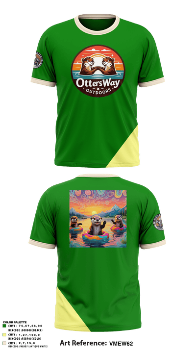 Otters Way Outdoors 36250354 Old School Cotton Feel Shirt - 1