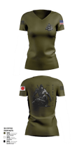 USANEC- Camp Zama, 78th Signal Battalion 94772078 Women's Short Sleeve V-neck Shirt - 140