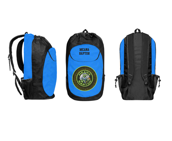 Gear Bag, meana raptor, Golf, Teamtime, Team time, sublimation, custom sports apparel, team uniforms, spirit wear, spiritwear, sports uniforms, custom shirts, team store, custom team store, fundraiser sports, apparel fundraiser