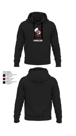 Hoodie, Gamblers, Army, Teamtime, Team time, sublimation, custom sports apparel, team uniforms, spirit wear, spiritwear, sports uniforms, custom shirts, team store, custom team store, fundraiser sports, apparel fundraiser