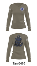 Alabama Department of Corrections 68414517 Women's Long Sleeve V-neck Shirt - 73