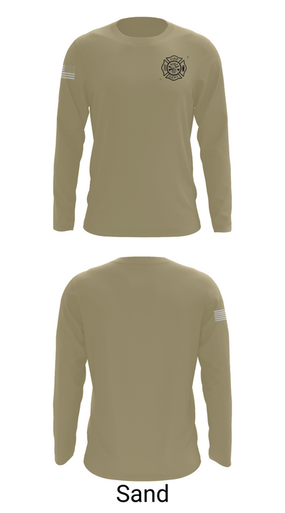 Ben Wheeler Fire 43777175 Long Sleeve Performance Shirt 86