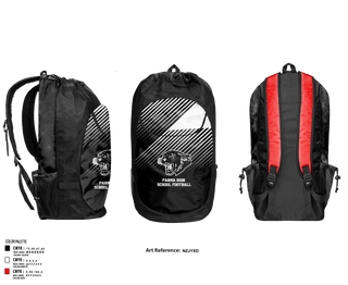 Gear Bag, Parma High School Football, Football, Teamtime, Team time, sublimation, custom sports apparel, team uniforms, spirit wear, spiritwear, sports uniforms, custom shirts, team store, custom team store, fundraiser sports, apparel fundraiser