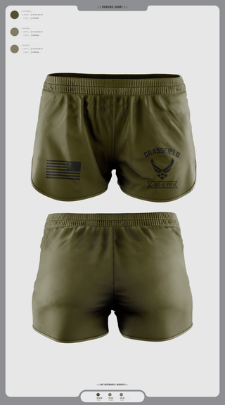 Womens Shorts, C/SMSgt Pope, Air Force, Teamtime, Team time, sublimation, custom sports apparel, team uniforms, spirit wear, spiritwear, sports uniforms, custom shirts, team store, custom team store, fundraiser sports, apparel fundraiser