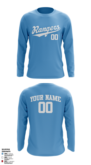 Long Sleeve Performance Shirt, IWV Youth Baseball, Baseball, Teamtime, Team time, sublimation, custom sports apparel, team uniforms, spirit wear, spiritwear, sports uniforms, custom shirts, team store, custom team store, fundraiser sports, apparel fundraiser