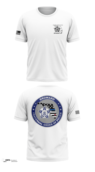 Short Sleeve Performance Shirt, Broward Fraternal Order of Police, Police, Teamtime, Team time, sublimation, custom sports apparel, team uniforms, spirit wear, spiritwear, sports uniforms, custom shirts, team store, custom team store, fundraiser sports, apparel fundraiser