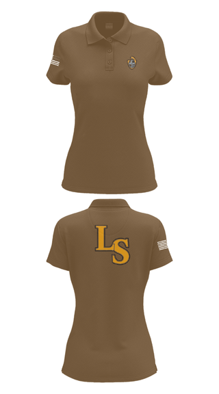 Womens Short Sleeve Performance Polo, Lutheran High School South Cross Country, Cross Country, Teamtime, Team time, sublimation, custom sports apparel, team uniforms, spirit wear, spiritwear, sports uniforms, custom shirts, team store, custom team store, fundraiser sports, apparel fundraiser