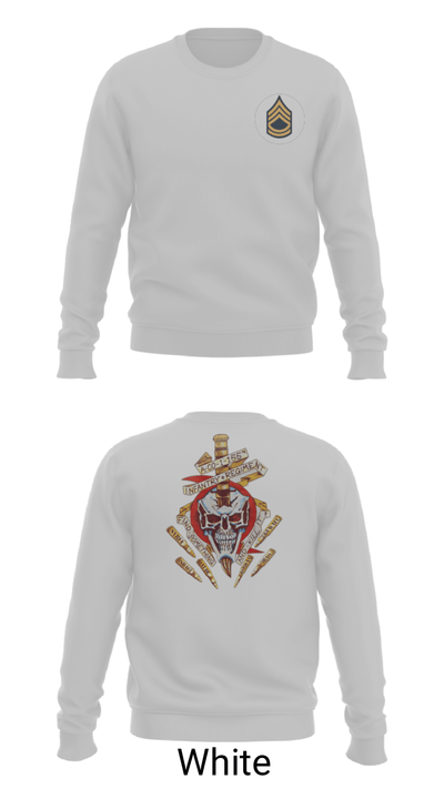 A Co 1/155 INF 63246466 Crew Neck Sweatshirt - 2