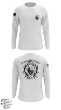 OZARK FIRE 56967541 Long Sleeve Performance Polo - 101