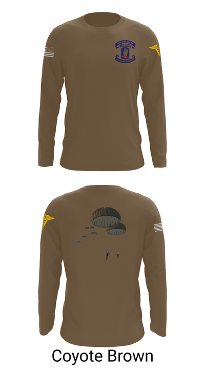 173rd Airborne Division 25109873 Long Sleeve Performance Shirt - 6