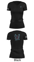 Hawksquad 45976731 Women's Short Sleeve V-neck Shirt - 20