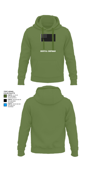 Hoodie, Hospital Corpsman, , Teamtime, Team time, sublimation, custom sports apparel, team uniforms, spirit wear, spiritwear, sports uniforms, custom shirts, team store, custom team store, fundraiser sports, apparel fundraiser