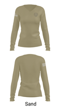 Corporal of Marines 1603192 Women's Long Sleeve V-neck Shirt - 97