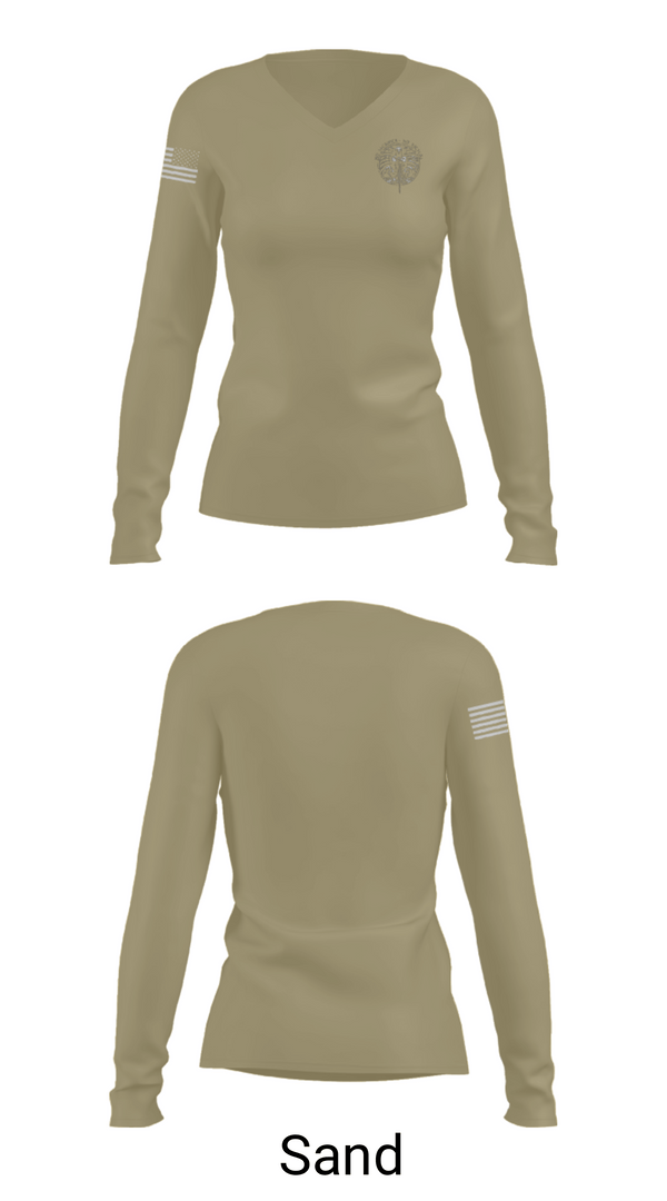 Womens Long Sleeve Vneck Shirt, Corporal of Marines, Marines, Teamtime, Team time, sublimation, custom sports apparel, team uniforms, spirit wear, spiritwear, sports uniforms, custom shirts, team store, custom team store, fundraiser sports, apparel fundraiser