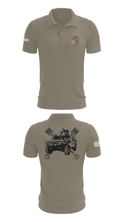 FMS 1, OKARNG 20204603 Short Sleeve Performance Polo - 64