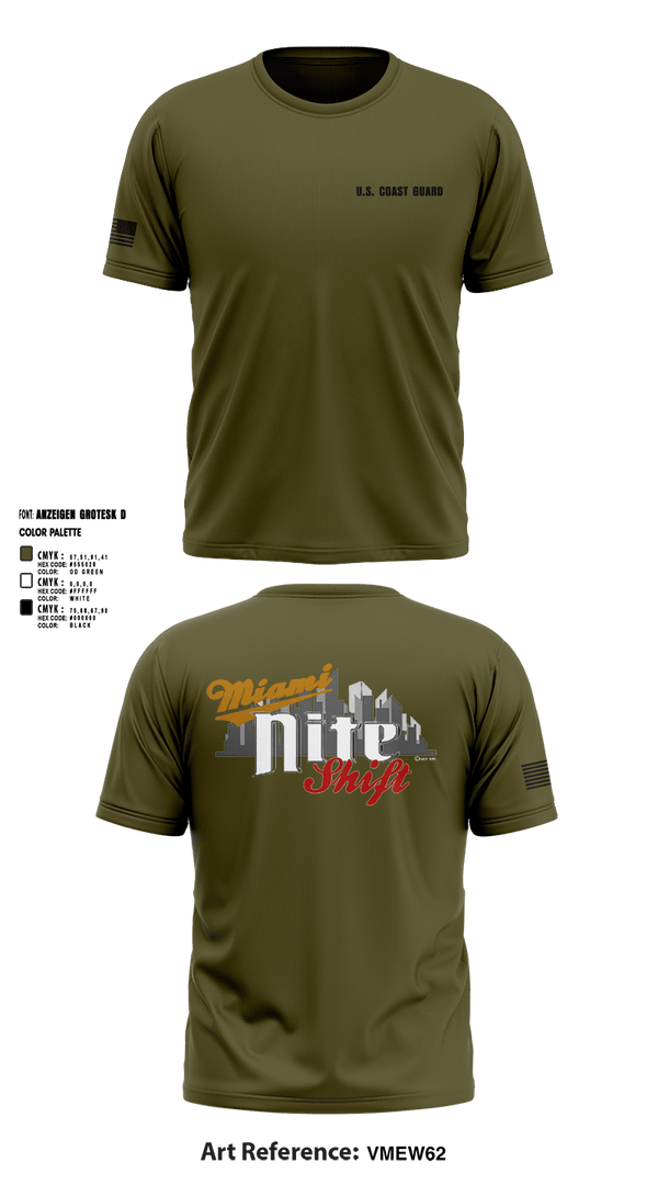 Short Sleeve Performance Shirt, Air Station Miami, Coast Guard, Teamtime, Team time, sublimation, custom sports apparel, team uniforms, spirit wear, spiritwear, sports uniforms, custom shirts, team store, custom team store, fundraiser sports, apparel fundraiser