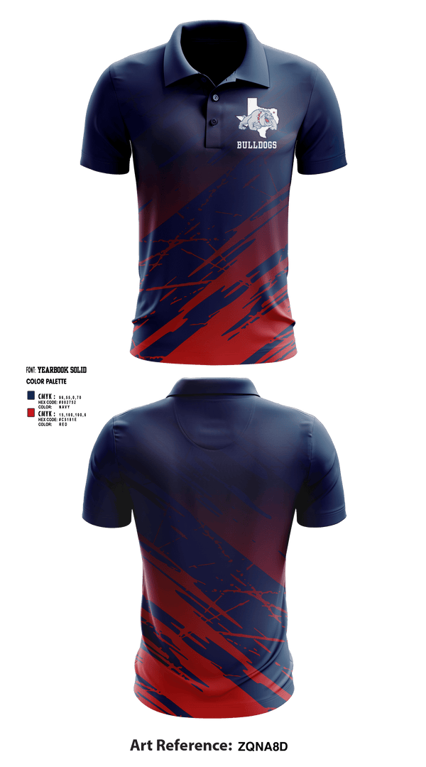 Short Sleeve Performance Polo, Bulldogs, , Teamtime, Team time, sublimation, custom sports apparel, team uniforms, spirit wear, spiritwear, sports uniforms, custom shirts, team store, custom team store, fundraiser sports, apparel fundraiser