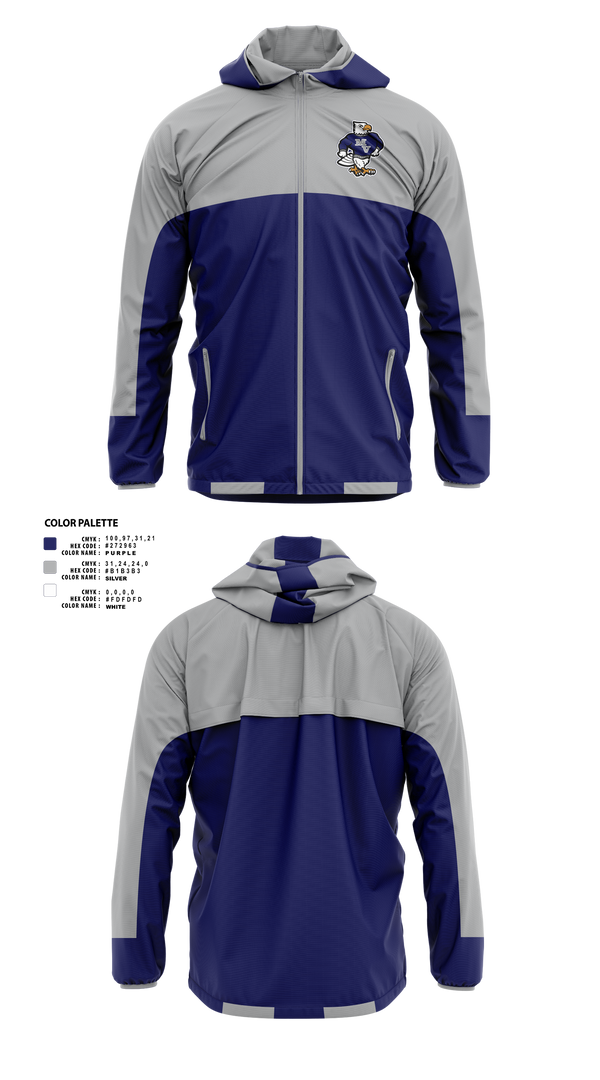 Windbreaker, Mountain Valley Falcons Field Hockey, Field Hockey, Teamtime, Team time, sublimation, custom sports apparel, team uniforms, spirit wear, spiritwear, sports uniforms, custom shirts, team store, custom team store, fundraiser sports, apparel fundraiser