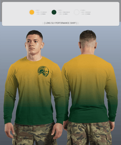 Glenbrook North Spartan Bowling 77561546 Long Sleeve Performance Shirt 4