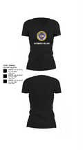 NAVCOMSTA Iceland 85823071 Women's Short Sleeve V-neck Shirt - 23