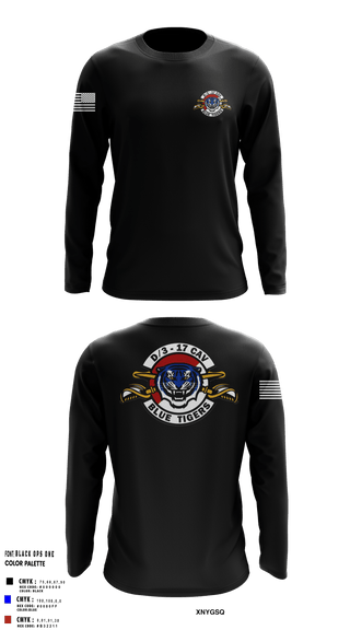 Long Sleeve Performance Shirt, Delta Troop 3-17 CAV, , Teamtime, Team time, sublimation, custom sports apparel, team uniforms, spirit wear, spiritwear, sports uniforms, custom shirts, team store, custom team store, fundraiser sports, apparel fundraiser